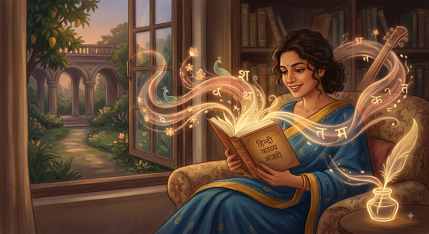भाषा का जादू: क्यों आज भी दिल को छू जाती है हिंदी कविता?